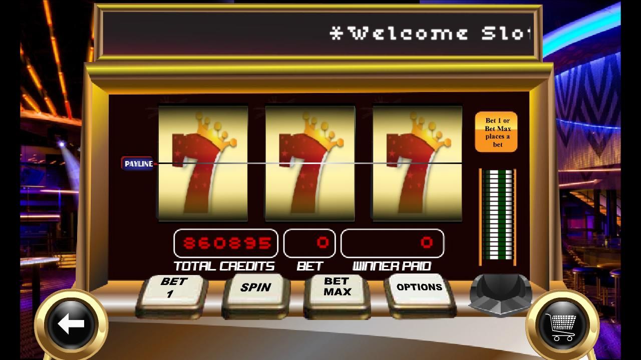 Captură de ecran a jocului de cazino online Super Eighties